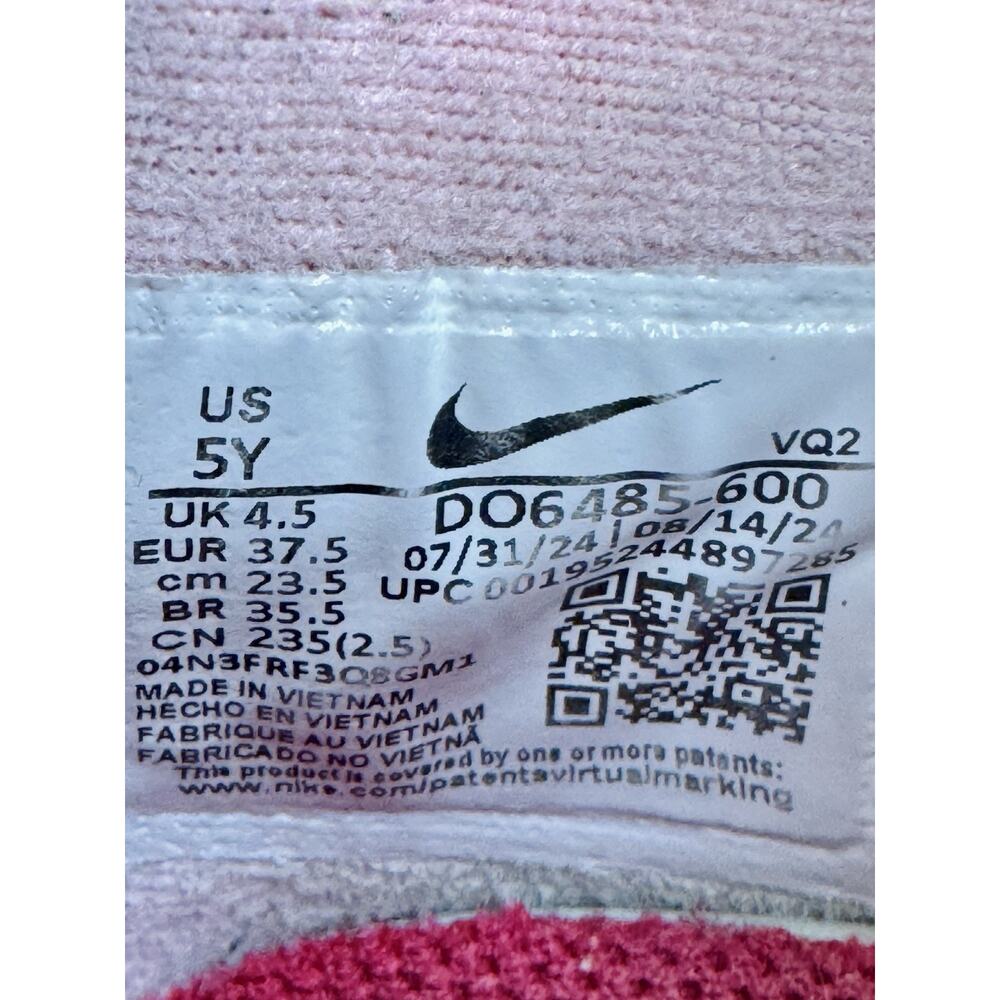 Nike Dunk Low GS Pink Velvet Metallic DO6485-600 Girls 5 Y Women 6.5 Sneakers - Picture 10 of 10